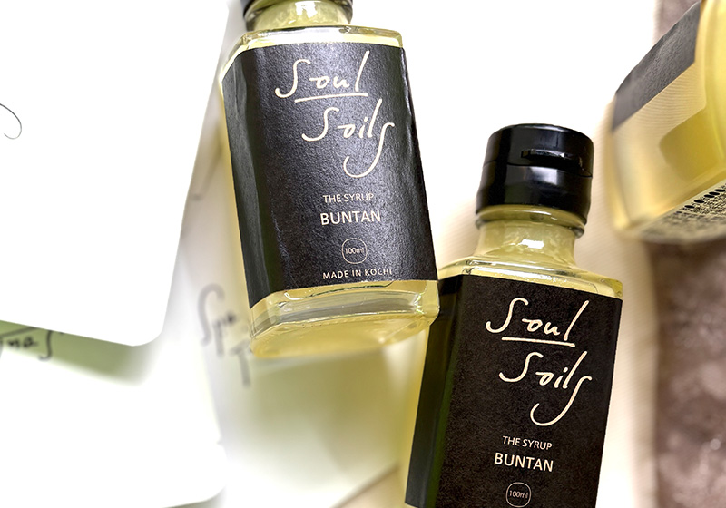 【土佐文旦シロップ 300ml】-Soul Soils-